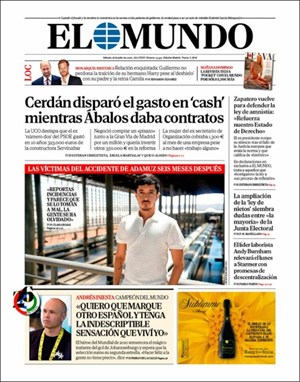 Cubierta El Mundo