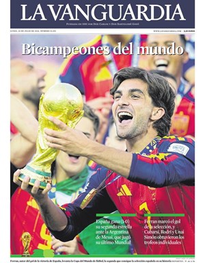 Cubierta La Vanguardia