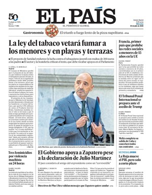 Cubierta El País