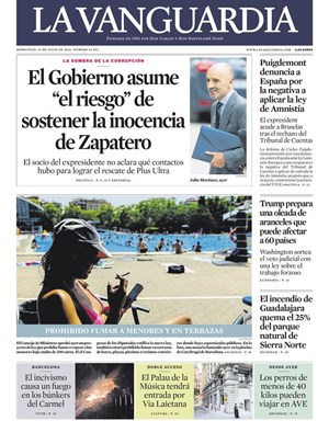 Cubierta La Vanguardia