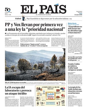 Cubierta El País