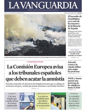 Cubierta La Vanguardia