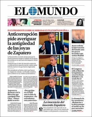 Cubierta El Mundo