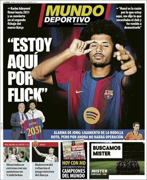 Cubierta Mundo Deportivo