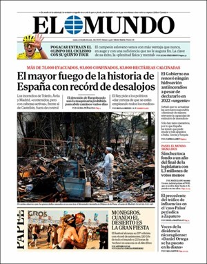 Cubierta El Mundo