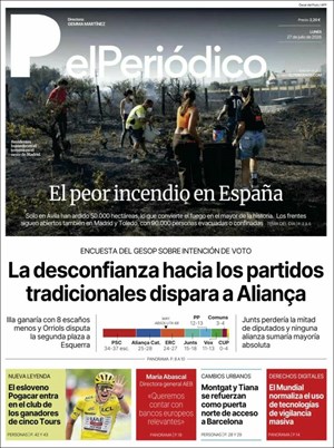 Cubierta El Periódico