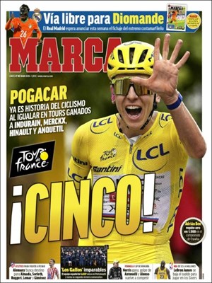 Cubierta Marca