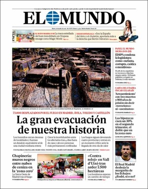 Cubierta El Mundo