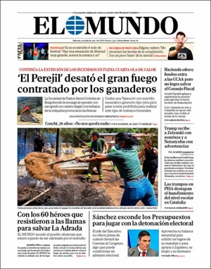 Cubierta El Mundo