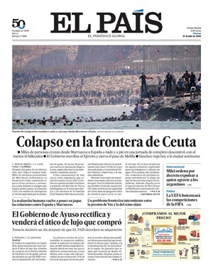 Cubierta El País