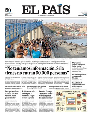 Cubierta El País