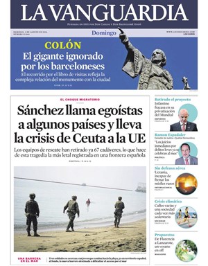 Cubierta La Vanguardia