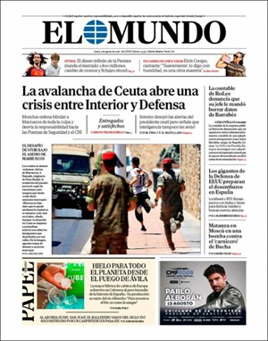 Cubierta El Mundo
