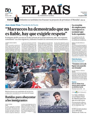 Cubierta El País
