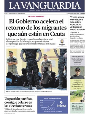 Cubierta La Vanguardia