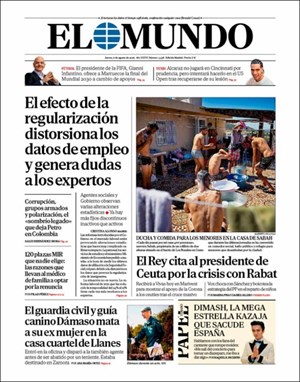 Cubierta El Mundo