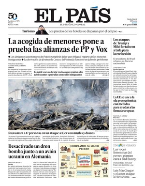 Cubierta El País
