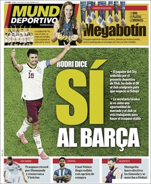 Cubierta Mundo Deportivo