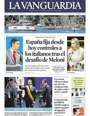 Cubierta La Vanguardia