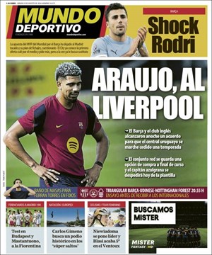 Cubierta Mundo Deportivo