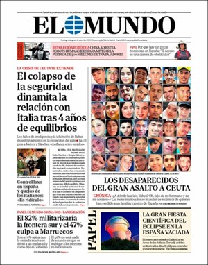 Cubierta El Mundo