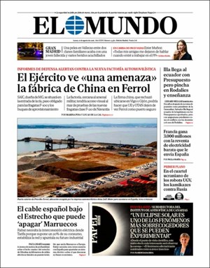 Cubierta El Mundo