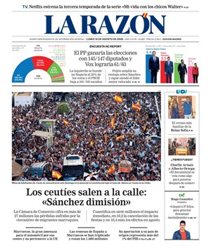 Cubierta La Razón