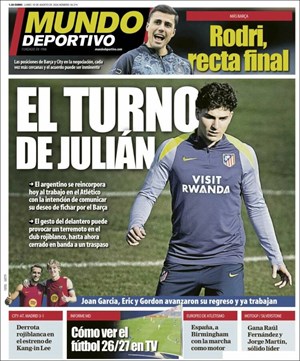 Cubierta Mundo Deportivo