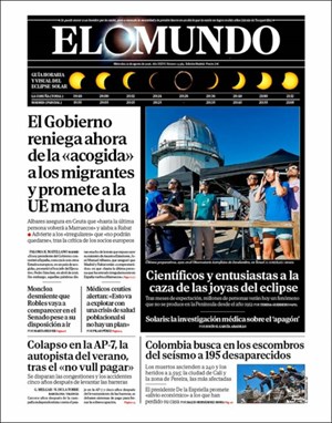 Cubierta El Mundo