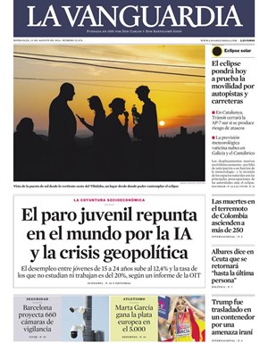 Cubierta La Vanguardia