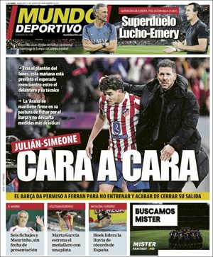 Cubierta Mundo Deportivo