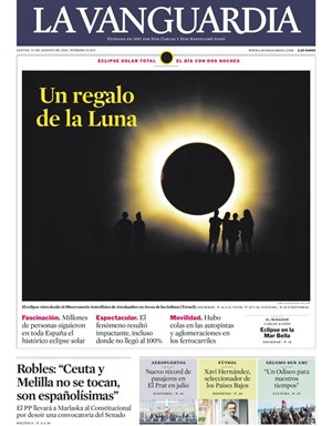 Cubierta La Vanguardia