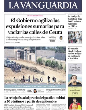Cubierta La Vanguardia
