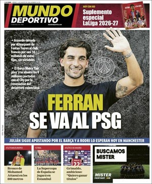 Cubierta Mundo Deportivo