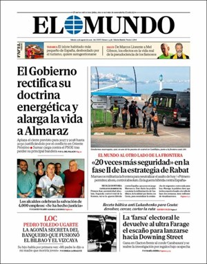 Cubierta El Mundo