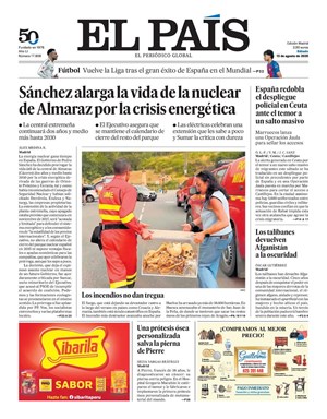 Cubierta El País