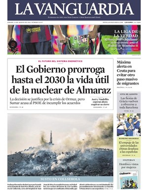 Cubierta La Vanguardia