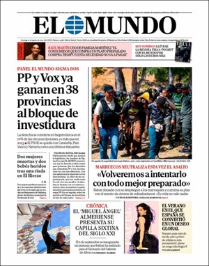 Cubierta El Mundo