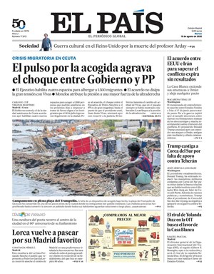 Cubierta El País