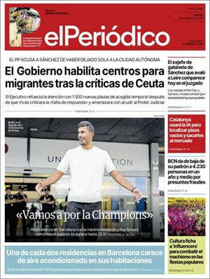 Cubierta El Periódico