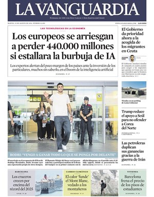 Cubierta La Vanguardia