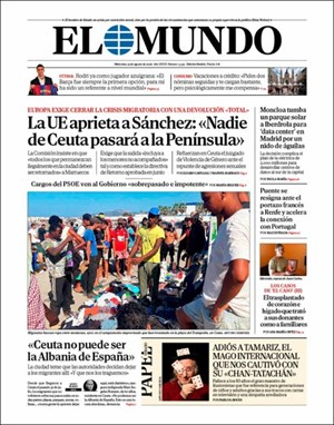 Cubierta El Mundo