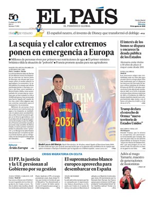 Cubierta El País