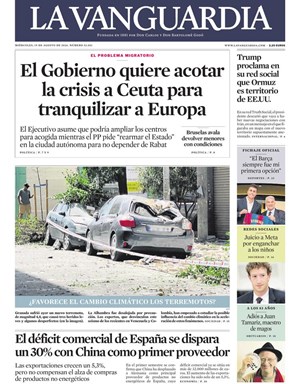 Cubierta La Vanguardia