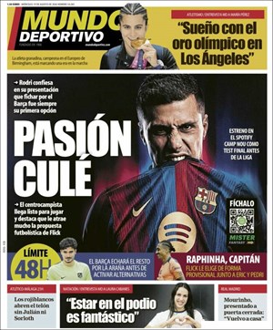 Cubierta Mundo Deportivo