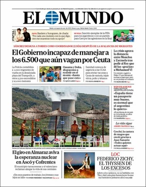 Cubierta El Mundo