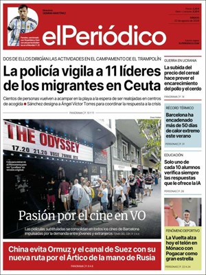 Cubierta El Periódico