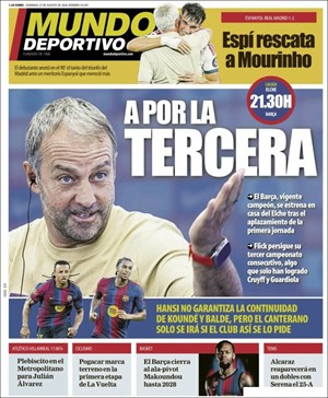 Cubierta Mundo Deportivo