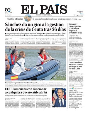 Cubierta El País