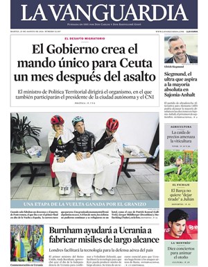 Cubierta La Vanguardia